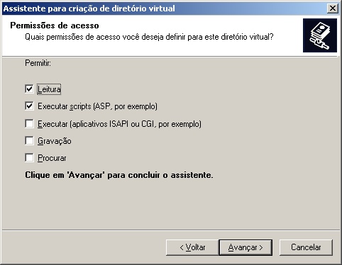 Assistete para configuração 4